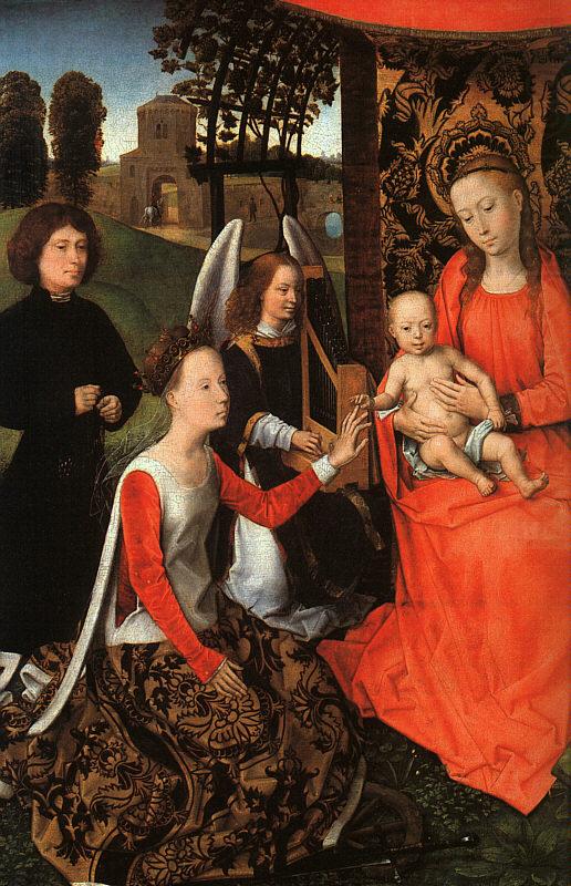 Hans Memling The Marriage of St.Catherine china oil painting image